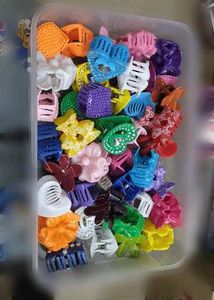 Assorted Colorful Hair Claw Clips