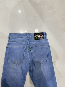 Light Wash Blue Denim Jeans