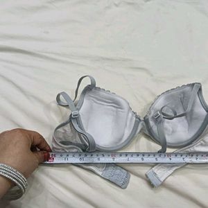 Classic 🪔White Lace Trim Bra