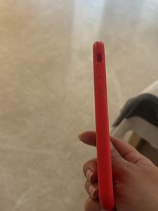 Red Silicon Original Phone Case iPhone 7 Or 8