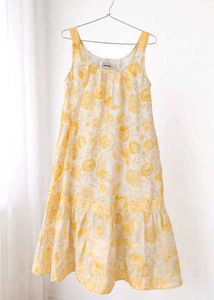 Yellow Floral Sundress (worn once)