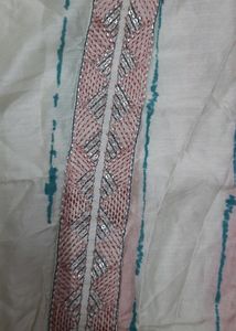 Pure Muslin Kurta Fabric With Pur Salwar Fabri