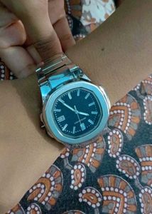 Elegant Stainless Steel Watch