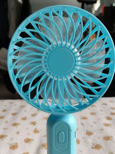 Mini Fan in sky blue