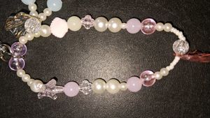 purple shell keychain