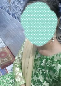 Green Embroidered Outfit