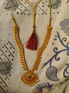 Elegant Gold-Plated  long Necklace