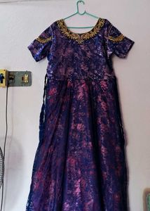 Blue &amp; Pink Party dress