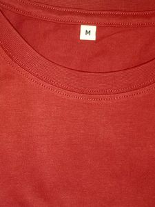 Men's Premium Solid Brick Red  T-shirt