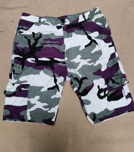 Camouflage Cargo Shorts