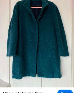 Very Cute N Beautiful Woolen Furry Coat