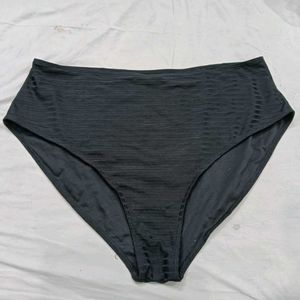 High-Waisted⭐ Textured Bikini Bottom