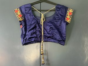 Embroidered Blue Lehenga Skirt