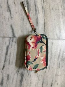 Cath Kidston Floral Pouch with Wrist Strap