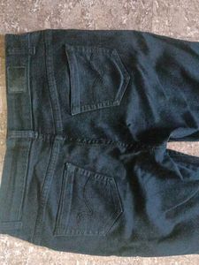 Classic Dark Wash Denim Jeans
