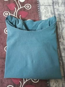 Blue Long Sleeve Top