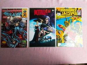 Comic Book Lot: Conqueror Special, Phantom, Ninja-
