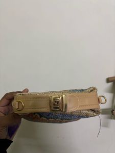 Colorful Woven Clutch
