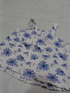 Cute Floral Print Top &amp; Shorts Set