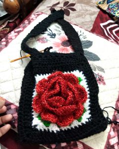 Handmade Crochet Shoulder Bag