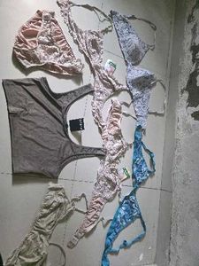 Lace & Mesh Lingerie Set