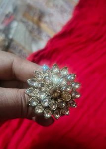 Sparkling Statement Rings Set