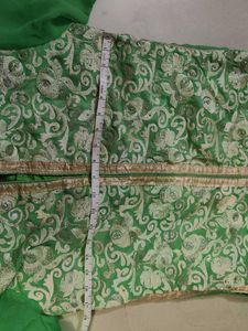 Green Embroidered Kurta