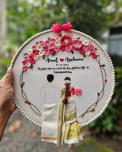 Couple's Hoop Art