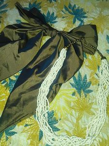 Large Satin Bow Accent
