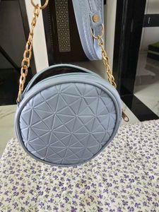 Cute Blue Crossbody Bag