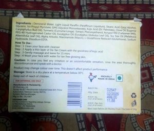 Kozicare De-Tan Cream