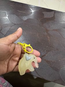 Cute Elephant Keychain