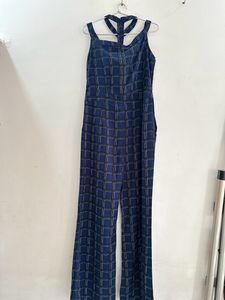 Blue Trendy Jump suit