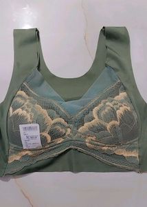 Lace Trim Comfort Bra