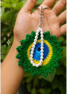 Handmade Crochet Hair Accessories &amp; Keychain 🌷