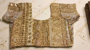 New Exquisite Embroidered Ethnic Blouse