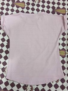 Soft Pink Basic Tee
