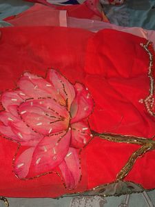 designer Saree ready Blouse golden Work