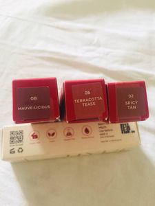 HYUE❤️Hydra Matte Liquid Lipstick Set of 3