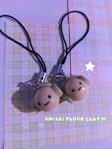 One Smiski Phone Charm