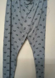 Panda Print Pajama Pants