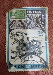 Vintage Indian Postage Stamps
