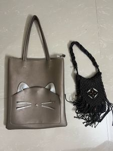 Cute Tote Bag & Mini Ba