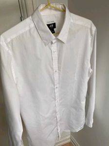 H&amp;M White Formal Shirt