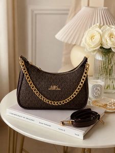 MK Coffee Brown Shoulder Bag