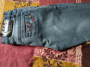 kids Men's Blue Denim Jeans