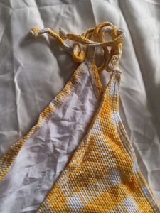 🎀 BUY '1' GAT "1" FREE 🎀,🇧🇳Yellow Checkered Bi