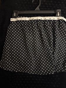Chic Polka Dot Mini Skirt
