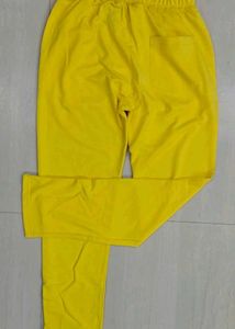 Bright Yellow Jogger Pants