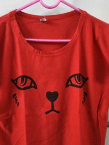Red Graphic Tee